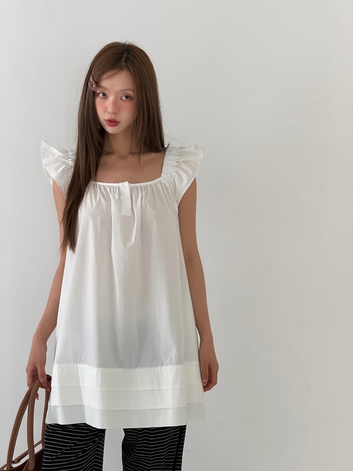 Baguette - Korean Women Fashion - #womensfashion - Ruffle One-piece - 5