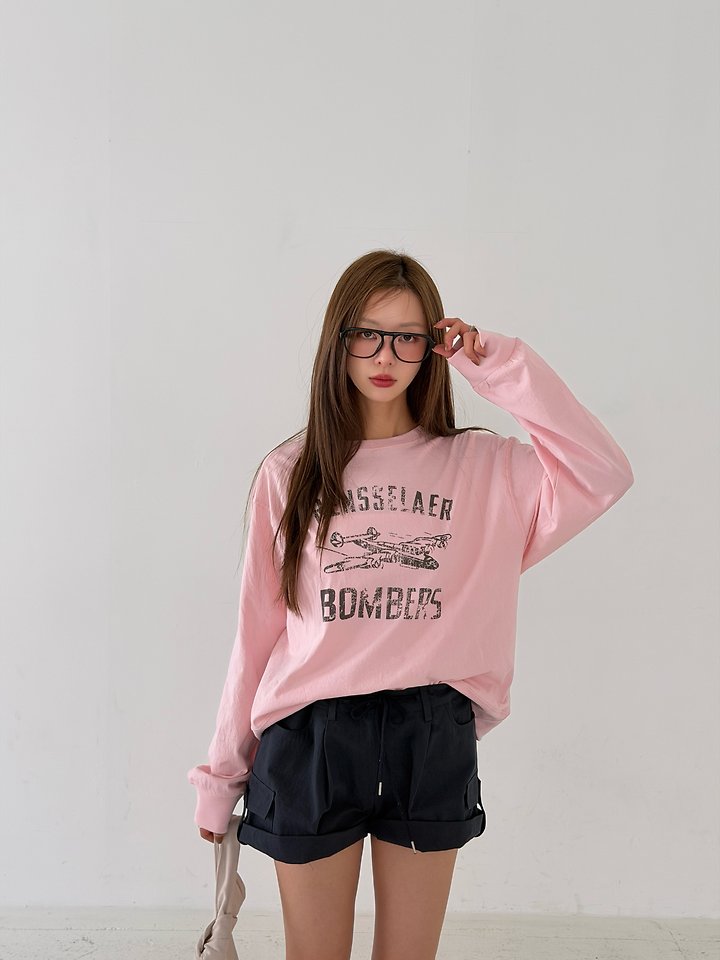 Baguette - Korean Women Fashion - #momslook - Fly Sweatshirt Tee - 4