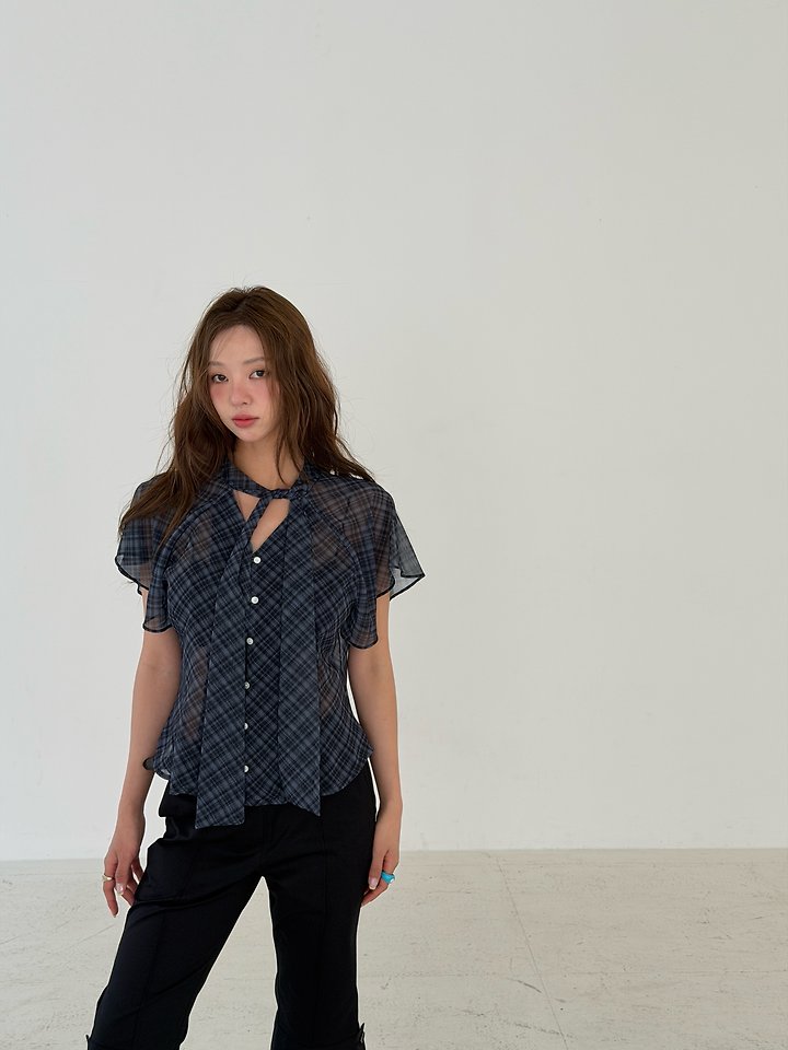 Baguette - Korean Women Fashion - #momslook - Fly Blouse - 4