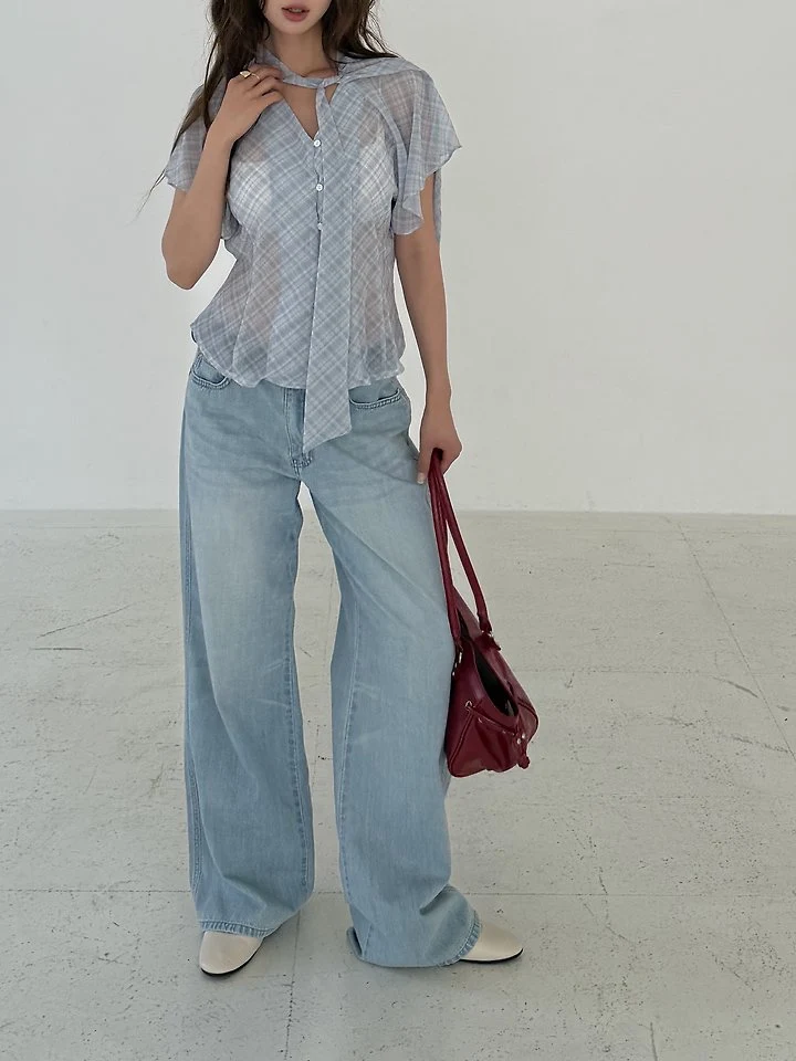 Baguette - Korean Women Fashion - #womensfashion - Fly Blouse - 8