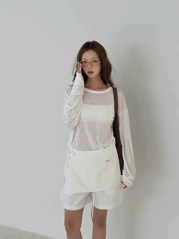 Baguette - Korean Women Fashion - #momslook - Summer Basic Side-Slit Tee - 4