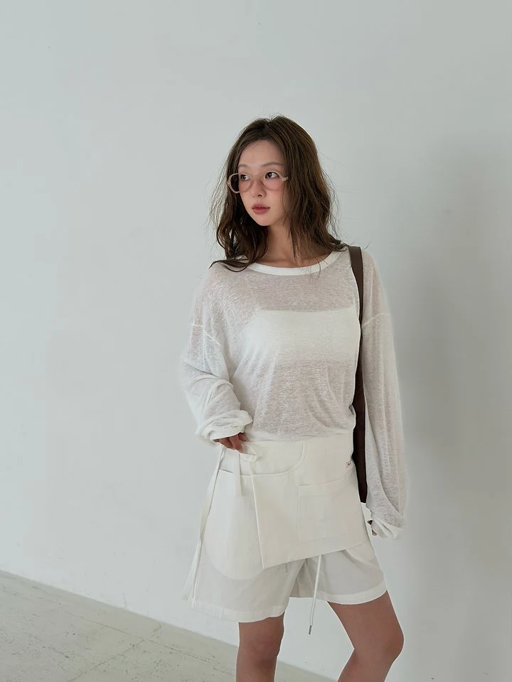Baguette - Korean Women Fashion - #womensfashion - Summer Basic Side-Slit Tee - 6