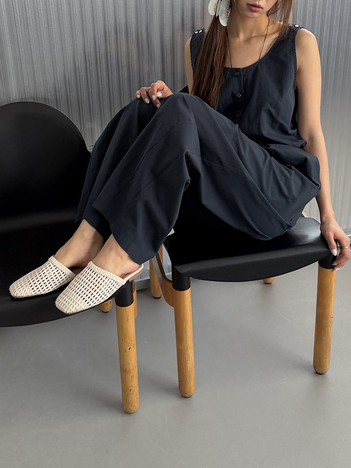 Baguette - Korean Women Fashion - #womensfashion - Crew Jumpsuit - 11