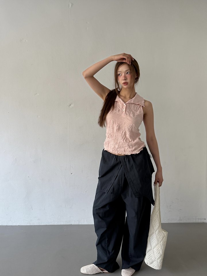 Baguette - Korean Women Fashion - #womensfashion - Hour Collar Tee - 10