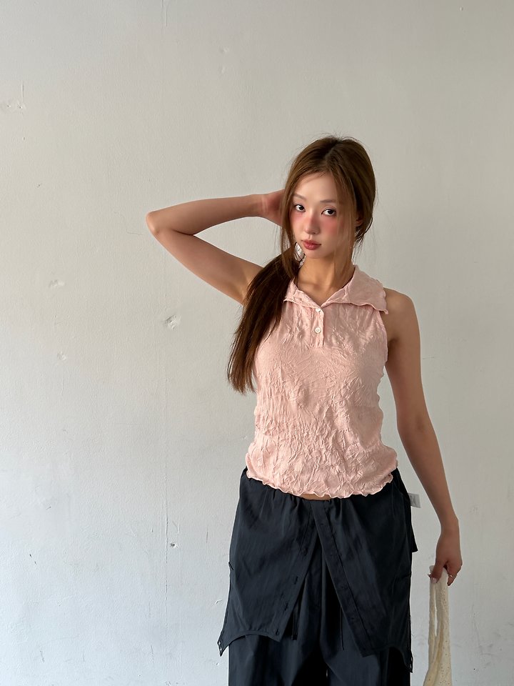 Baguette - Korean Women Fashion - #womensfashion - Hour Collar Tee - 12