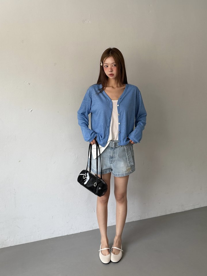 Baguette - Korean Women Fashion - #womensfashion - Curve Cardigan - 11