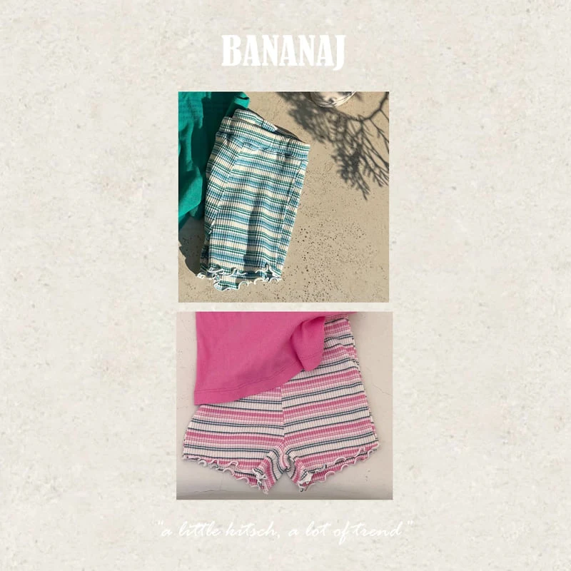 Banana J - Korean Children Fashion - #Kfashion4kids - Wendy Ribbed Shorts