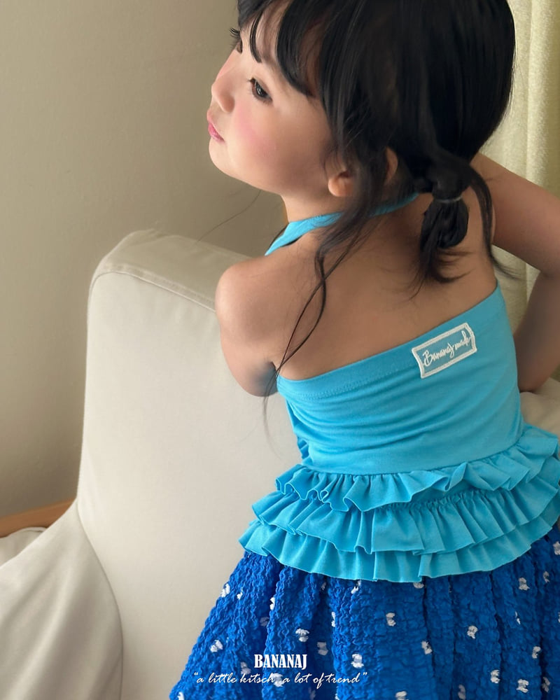 Banana J - Korean Children Fashion - #Kfashion4kids - Tina Tiered Halter Top - 8