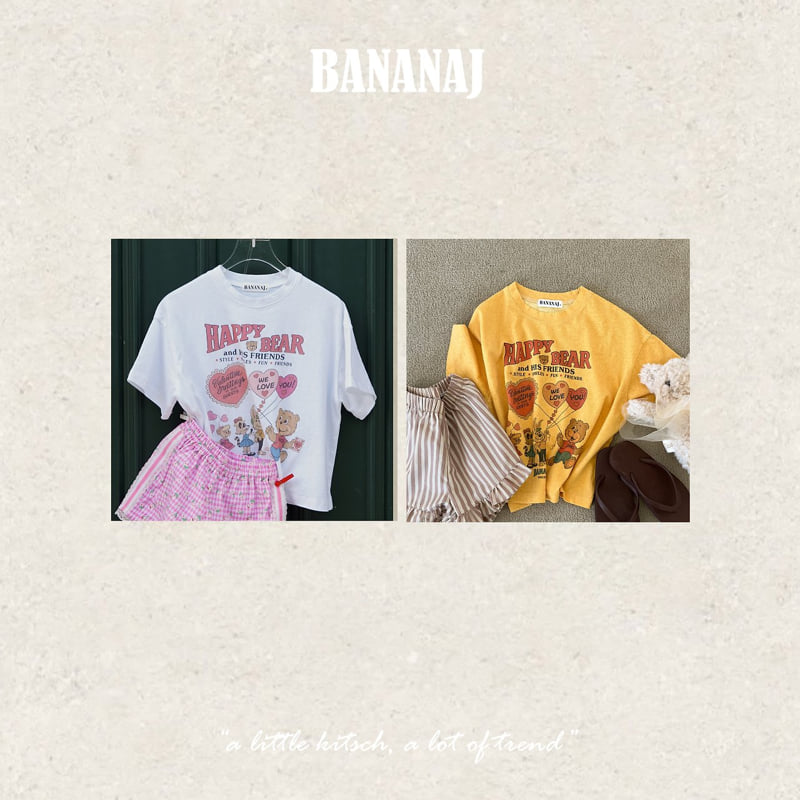 Banana J - Korean Children Fashion - #Kfashion4kids - Matilda Bear Tee