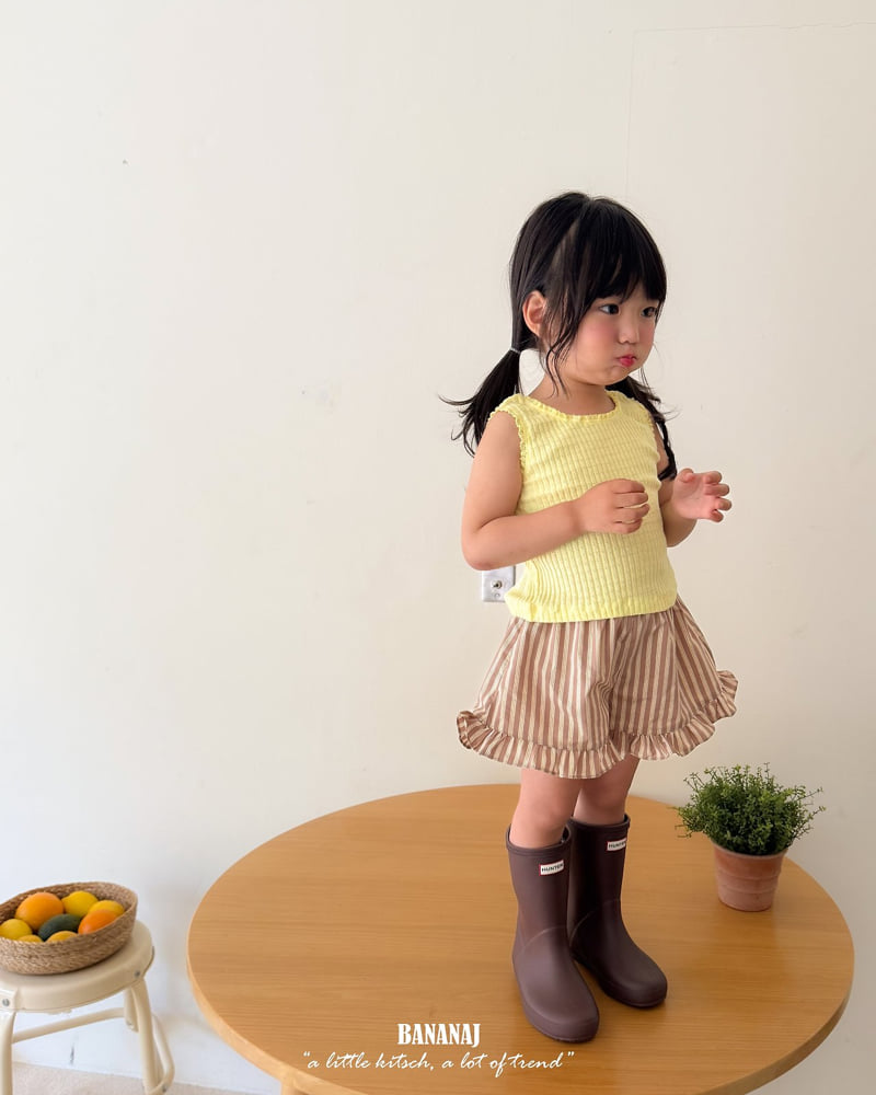 Banana J - Korean Children Fashion - #Kfashion4kids - Laura Stripe Pants - 6