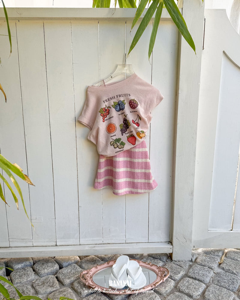 Banana J - Korean Children Fashion - #childofig - Wendy Fresh Tee - 12