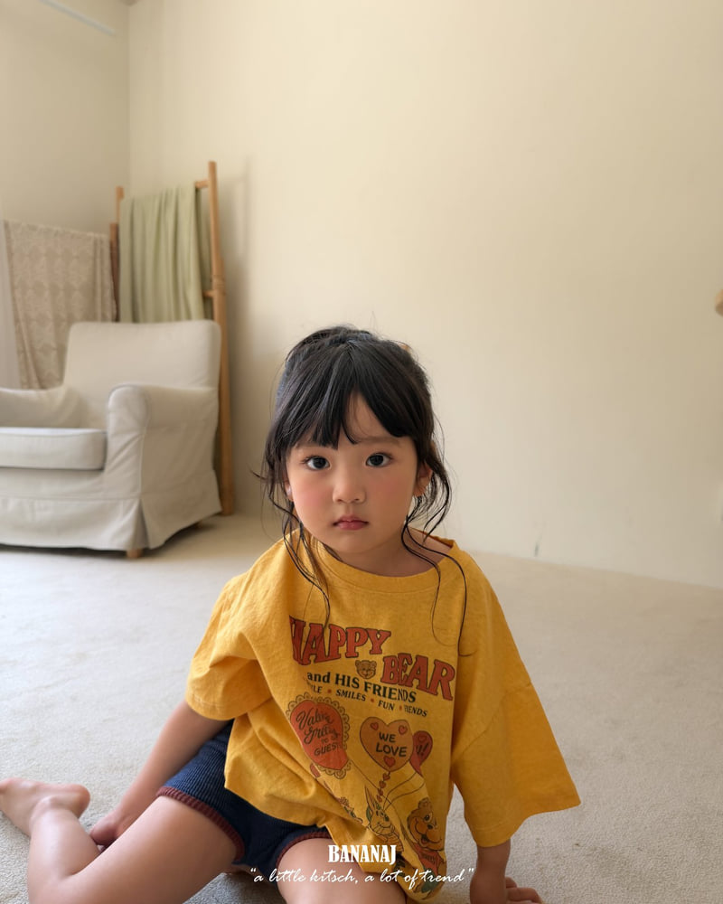 Banana J - Korean Children Fashion - #childofig - Matilda Bear Tee - 6
