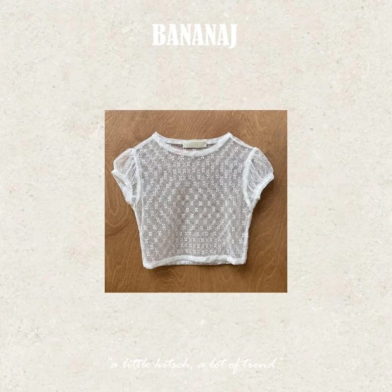Banana J - Korean Children Fashion - #childofig - Miu Lace Top