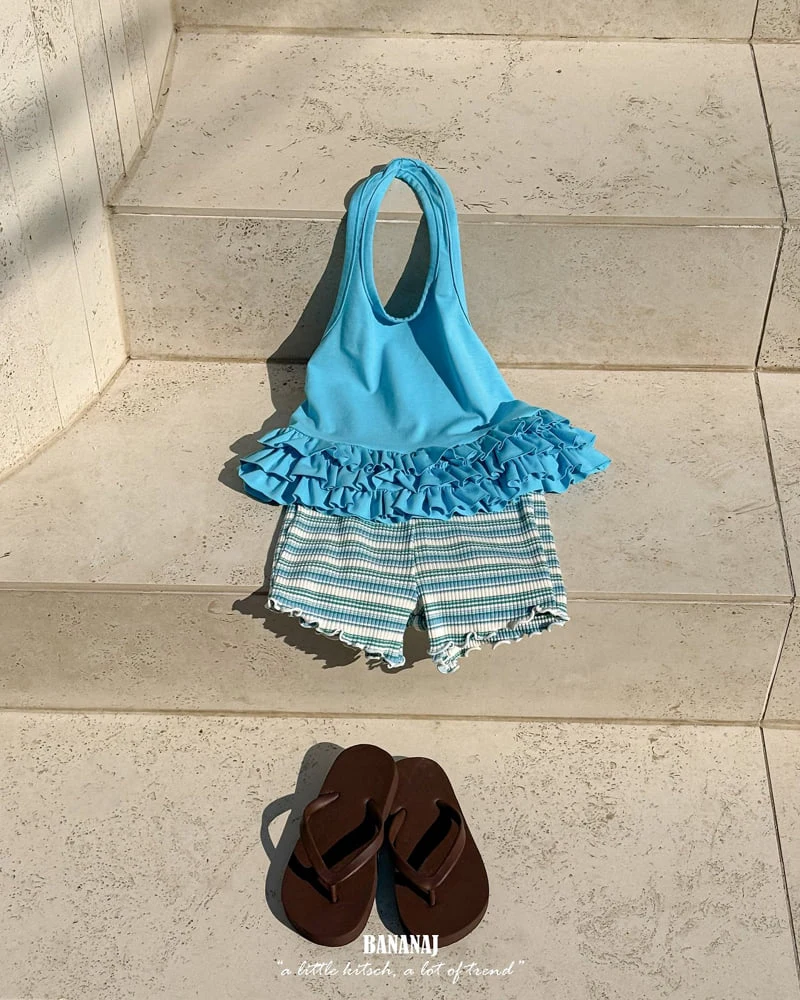 Banana J - Korean Children Fashion - #childrensboutique - Wendy Ribbed Shorts - 10