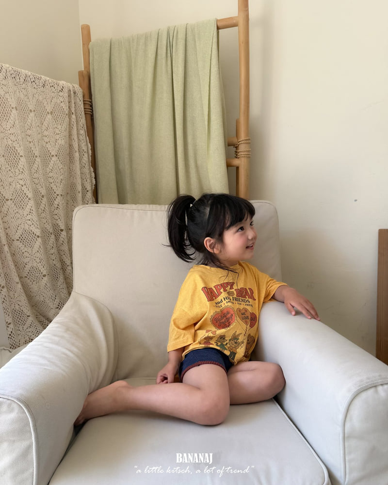 Banana J - Korean Children Fashion - #childrensboutique - Matilda Bear Tee - 8