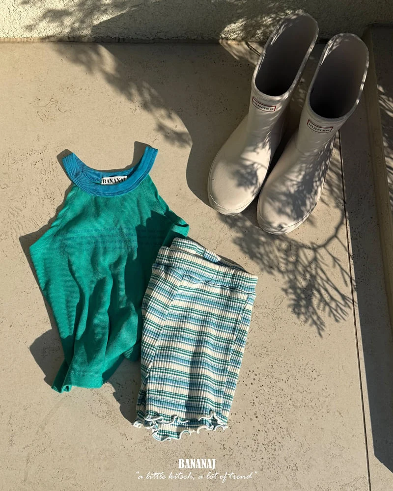 Banana J - Korean Children Fashion - #discoveringself - Wendy Ribbed Shorts - 12