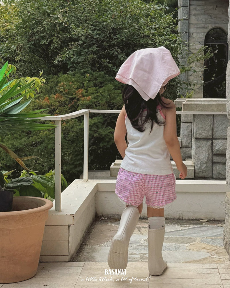 Banana J - Korean Children Fashion - #fashionkids - Dina Kitten Sleeveless Top - 8