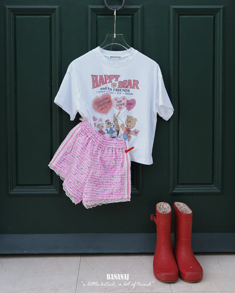 Banana J - Korean Children Fashion - #kidsshorts - Matilda Bear Tee - 12
