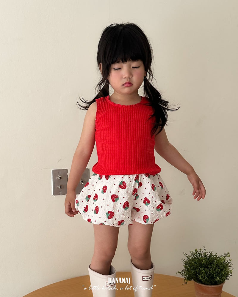Banana J - Korean Children Fashion - #kidsshorts - Lia Candy Top - 8