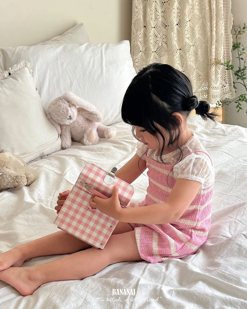 Banana J - Korean Children Fashion - #kidsshorts - Miu Lace Top - 7