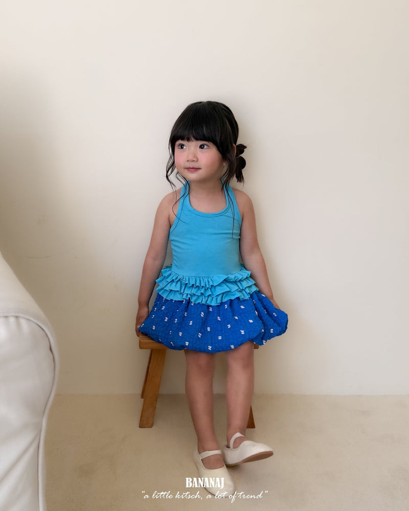 Banana J - Korean Children Fashion - #kidsstore - Tina Tiered Halter Top - 6