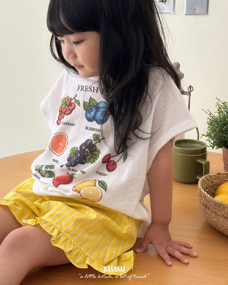 Banana J - Korean Children Fashion - #kidsstore - Wendy Fresh Tee - 5