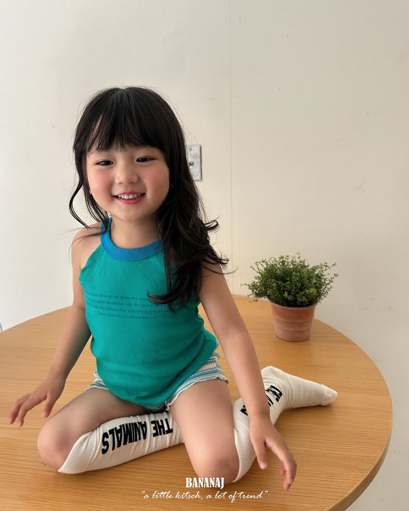 Banana J - Korean Children Fashion - #kidsshorts - Wrinkle Top - 4