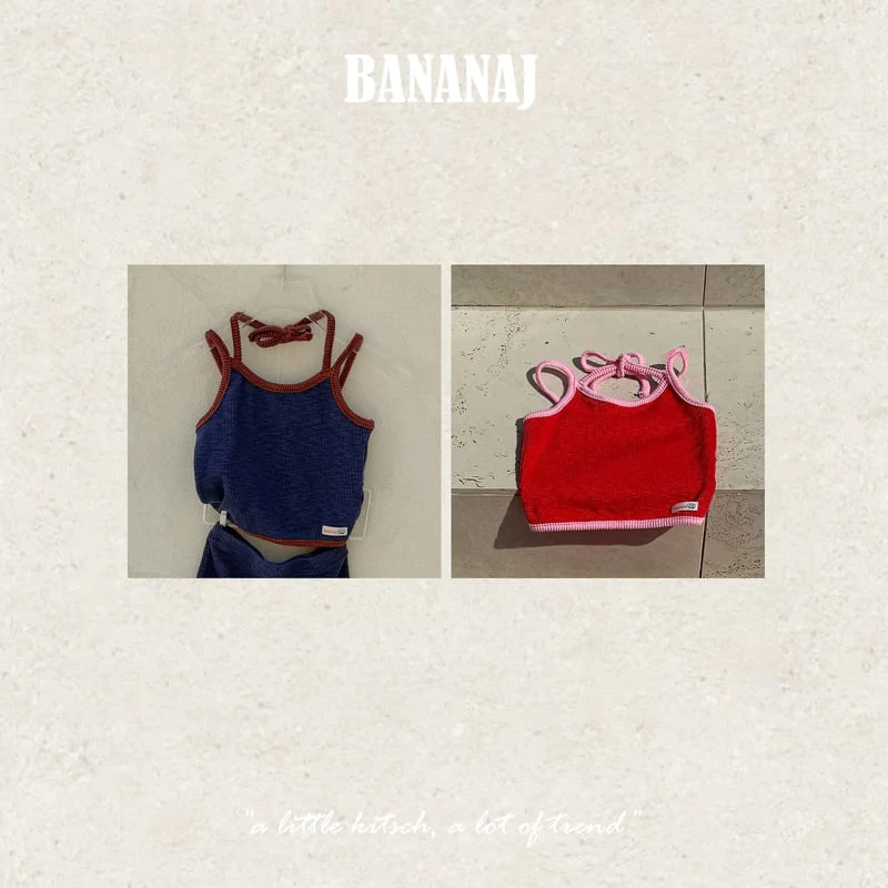 Banana J - Korean Children Fashion - #kidzfashiontrend - Heidi Halter Top