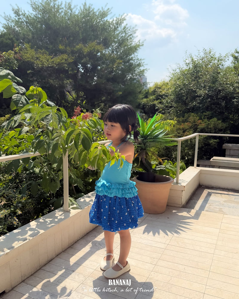 Banana J - Korean Children Fashion - #littlefashionista - Tina Tiered Halter Top - 9