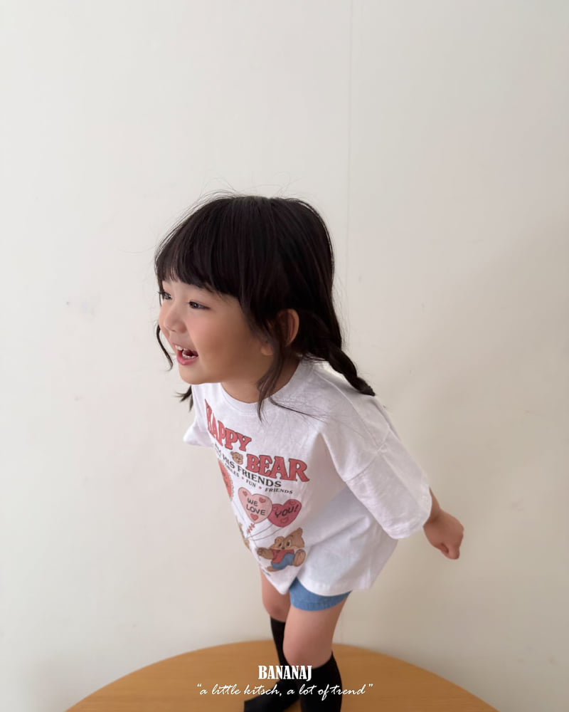 Banana J - Korean Children Fashion - #magicofchildhood - Matilda Bear Tee - 3