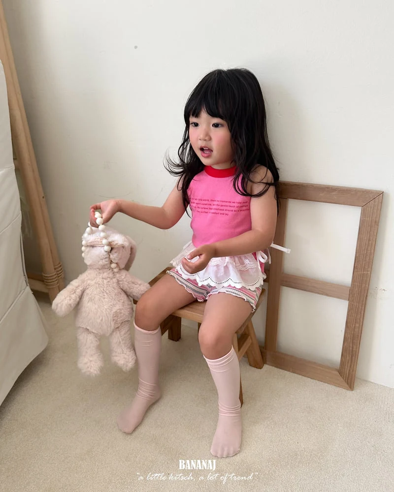 Banana J - Korean Children Fashion - #prettylittlegirls - Wendy Ribbed Shorts - 5