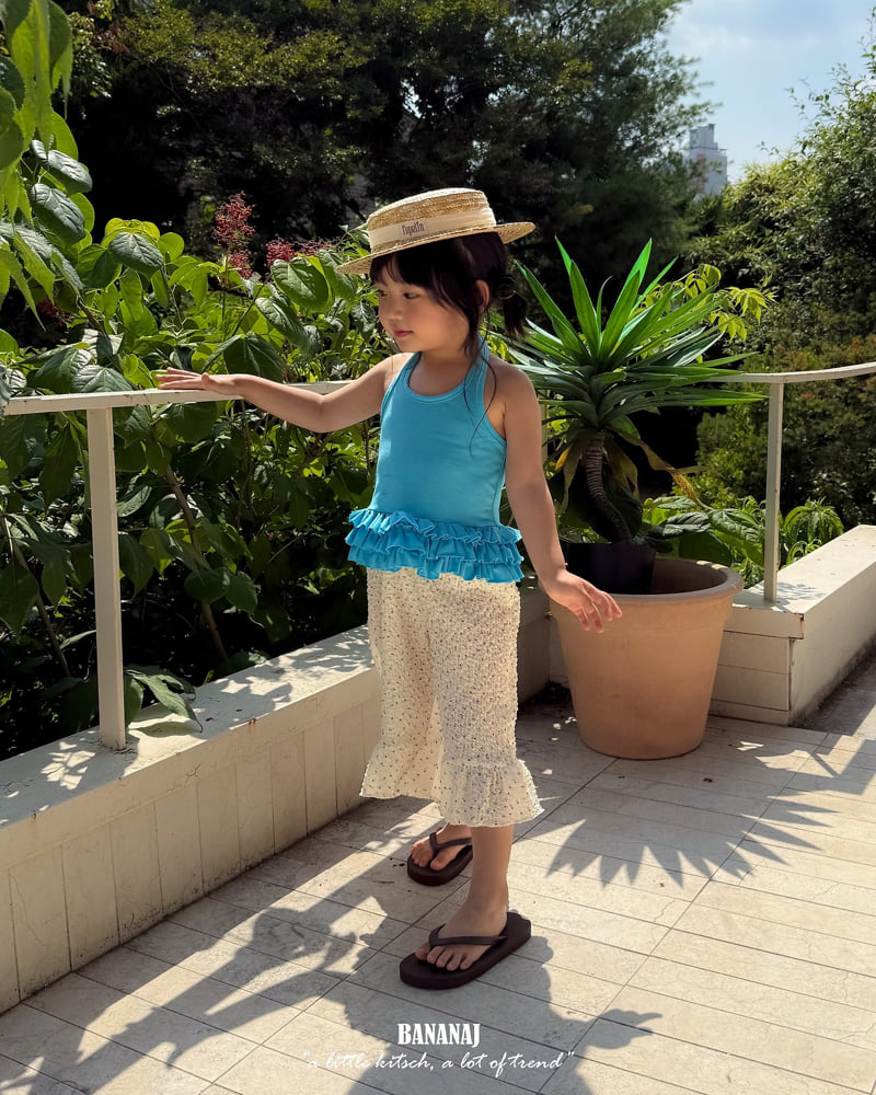 Banana J - Korean Children Fashion - #prettylittlegirls - Tina Tiered Halter Top - 12