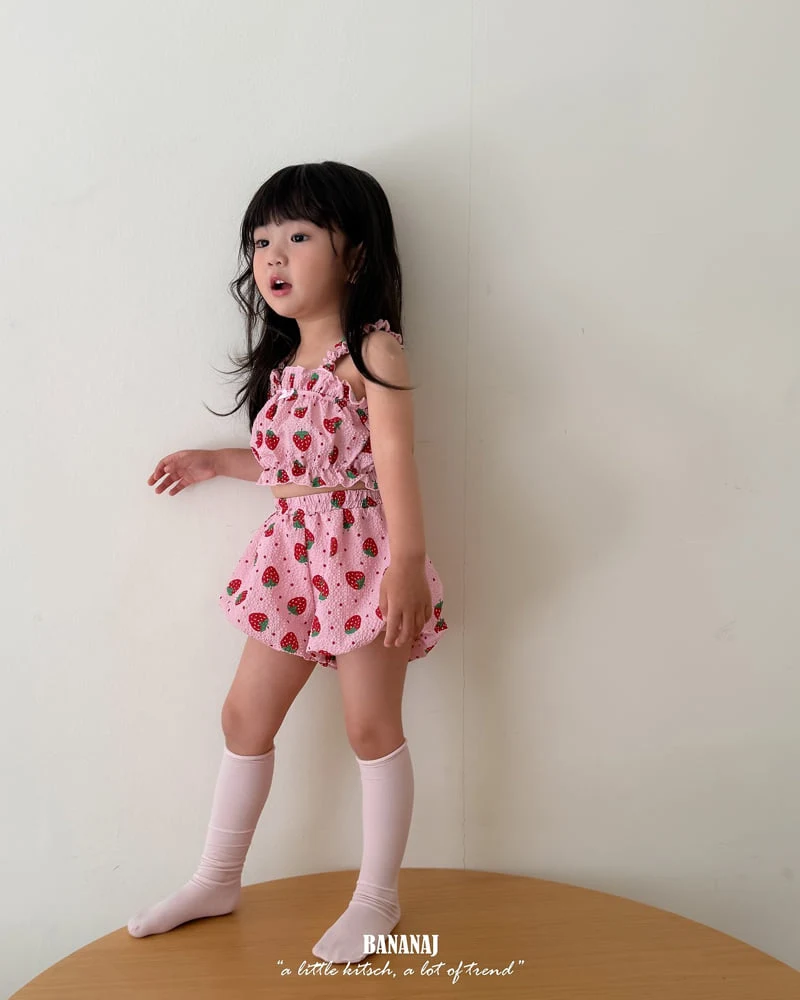 Banana J - Korean Children Fashion - #todddlerfashion - Berry Balloon Pants - 7
