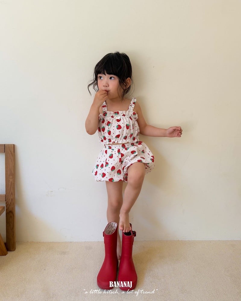 Banana J - Korean Children Fashion - #toddlerclothing - Berry Balloon Pants - 8