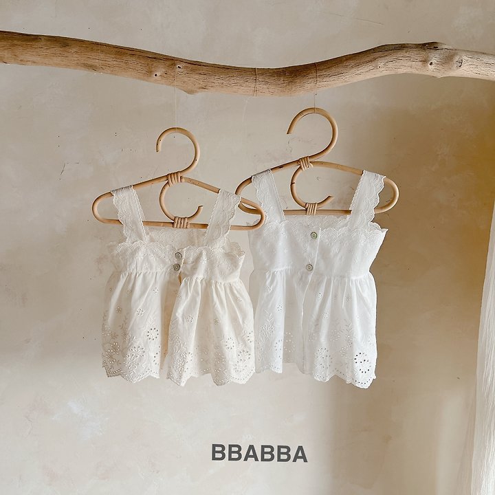 Bbabba - Korean Baby Fashion - #babyboutique - Maman Lace One-piece (2-Way) - 3