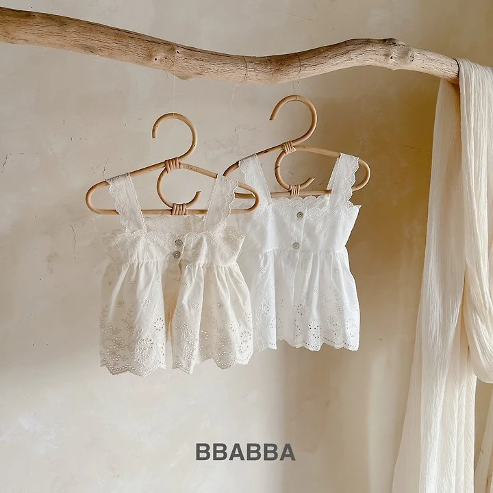 Bbabba - Korean Baby Fashion - #babyclothing - Maman Lace One-piece (2-Way) - 5