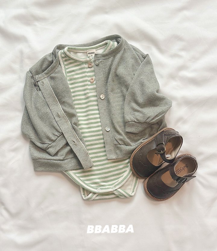 Bbabba - Korean Baby Fashion - #babyfashion - Bon Sleeveless Suit - 8