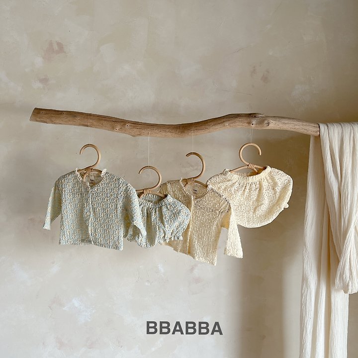 Bbabba - Korean Baby Fashion - #babyfashion - I Love Lace Cardigan (Baby) - 4