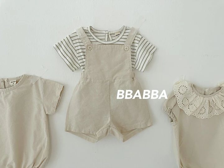 Bbabba - Korean Baby Fashion - #babygirlfashion - Joseph Suspenders - 10