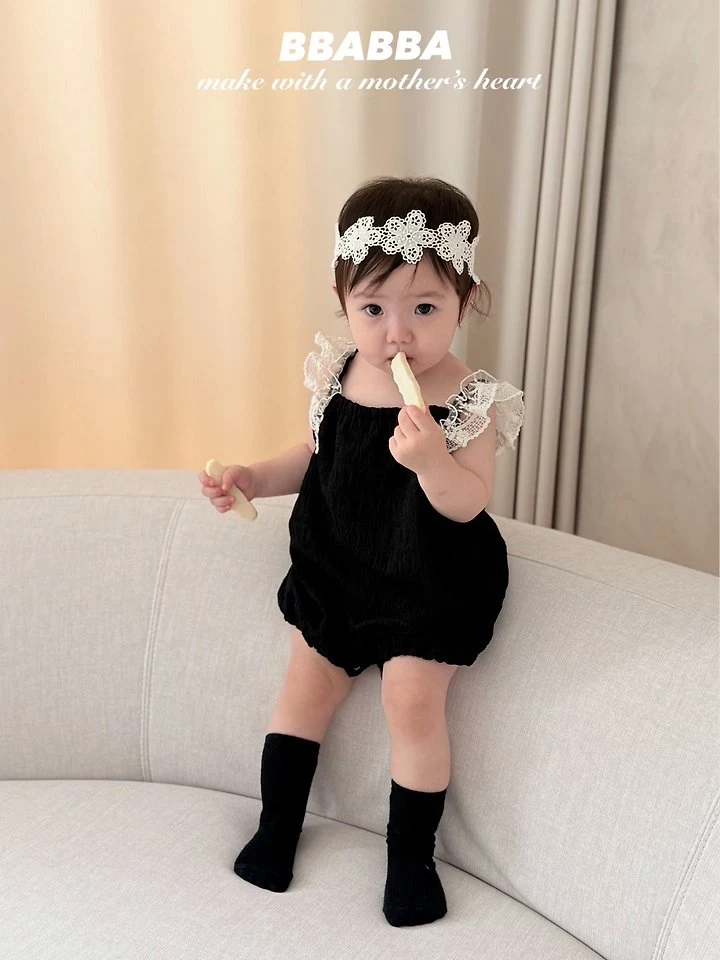 Bbabba - Korean Baby Fashion - #babyoninstagram - Issue Lace Suit - 3