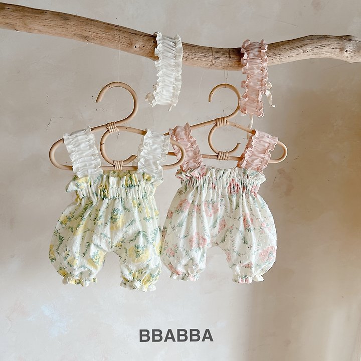 Bbabba - Korean Baby Fashion - #babyootd - Rene Frill Headband Set (Baby)