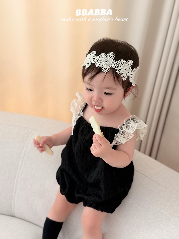 Bbabba - Korean Baby Fashion - #babyoninstagram - Issue Lace Suit - 4