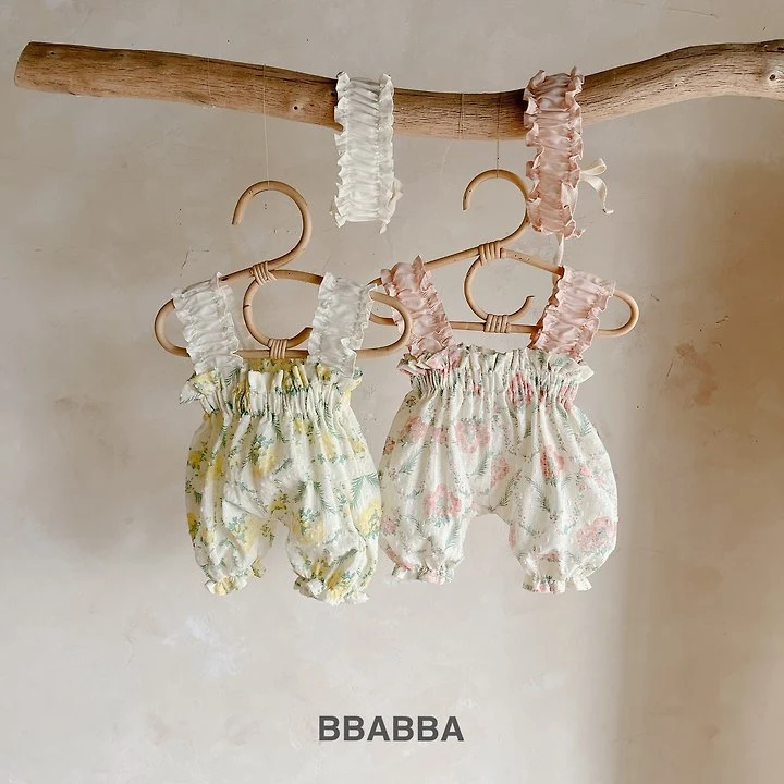 Bbabba - Korean Baby Fashion - #babyoutfit - Rene Frill Headband Set (Baby) - 2