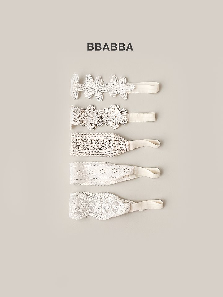 Bbabba - Korean Baby Fashion - #babyoutfit - Lace Band - 2