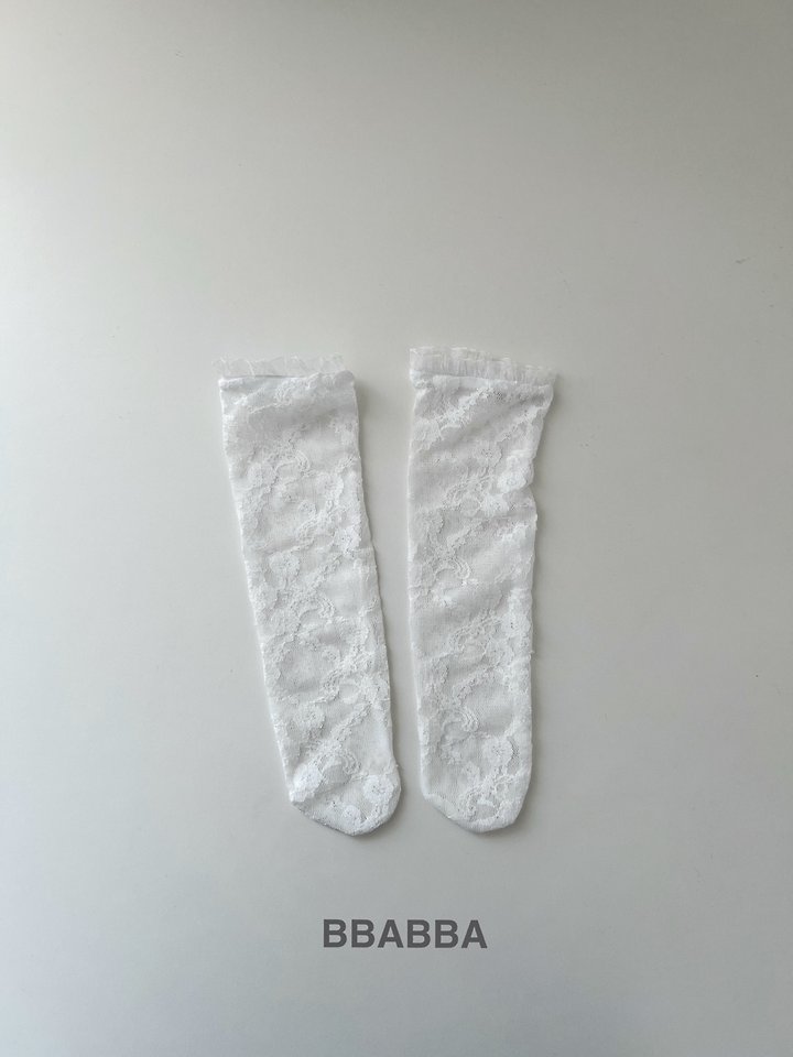 Bbabba - Korean Baby Fashion - #babyoutfit - Lace Socks
