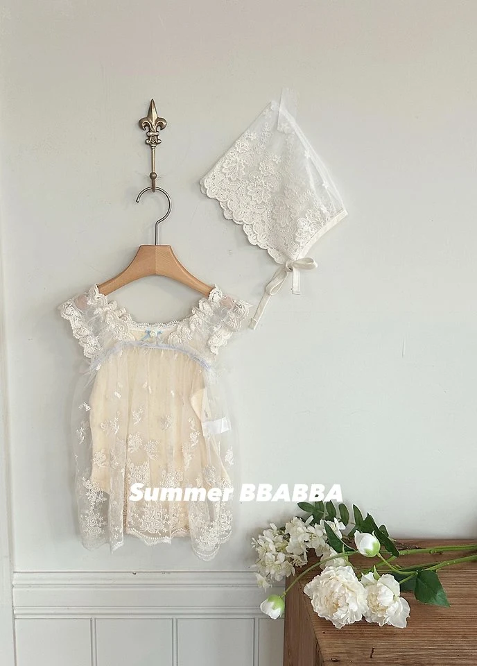 Bbabba - Korean Baby Fashion - #babyoutfit - Rendezvous Lace Suit