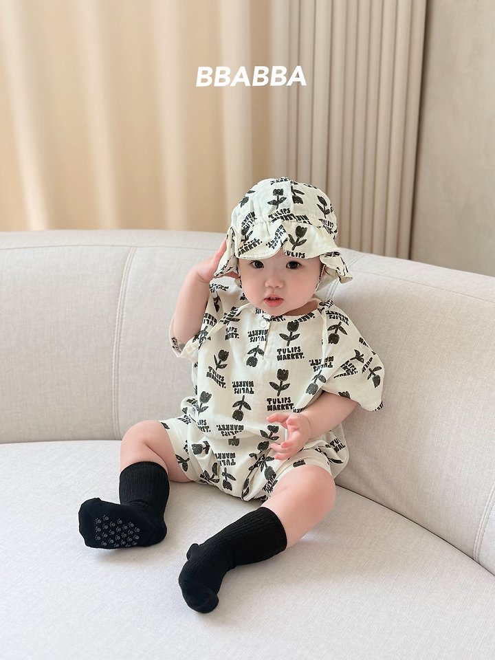 Bbabba - Korean Baby Fashion - #babyoutfit - Market Bucket Hat - 2