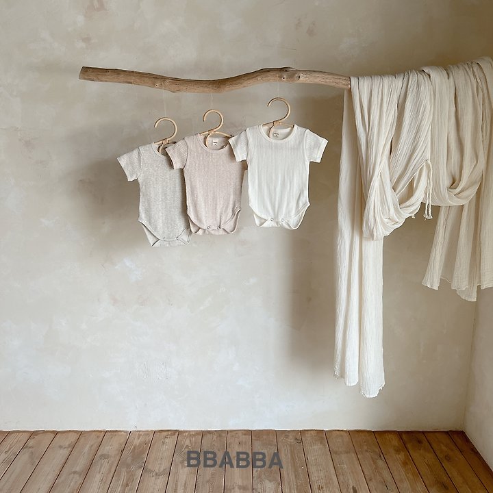 Bbabba - Korean Baby Fashion - #babywear - Eyelet Suit - 2