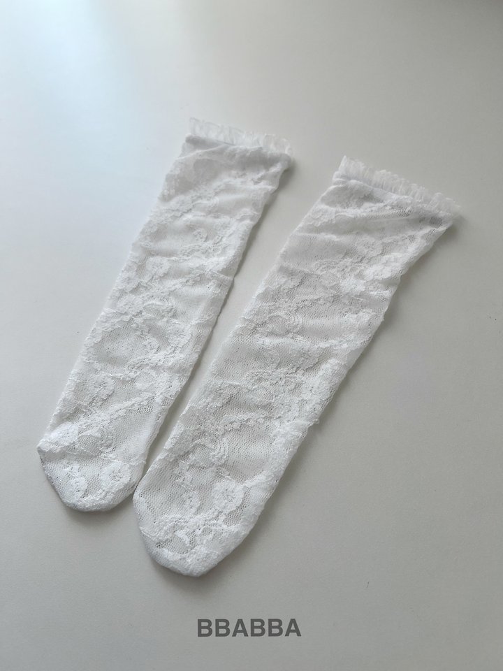 Bbabba - Korean Baby Fashion - #babywear - Lace Socks - 2