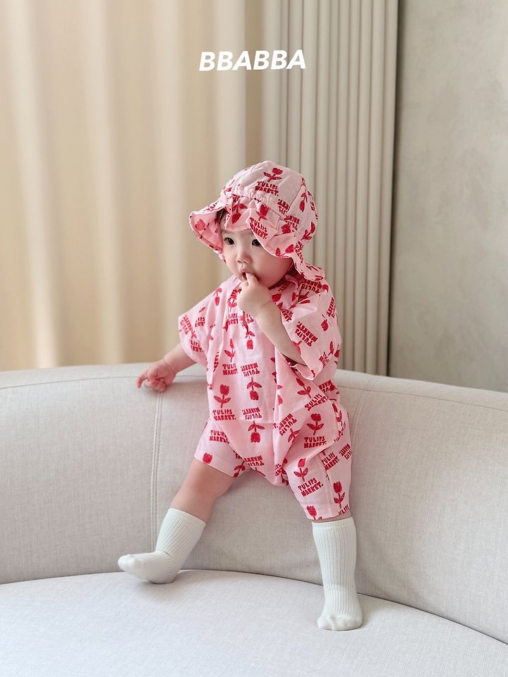 Bbabba - Korean Baby Fashion - #onlinebabyshop - Market Bucket Hat - 5